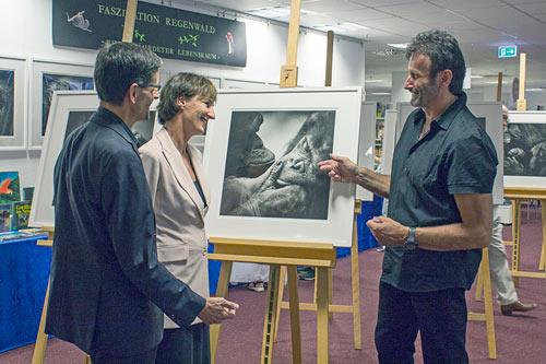 Rolf Walther "Tierische Verwandte", Foto-Ausstellung Mainz